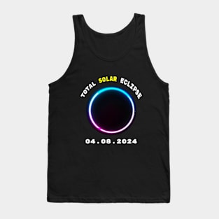 Shirt eclipse,event, total;solar,eclipse, 04,08,April 2024. Tank Top